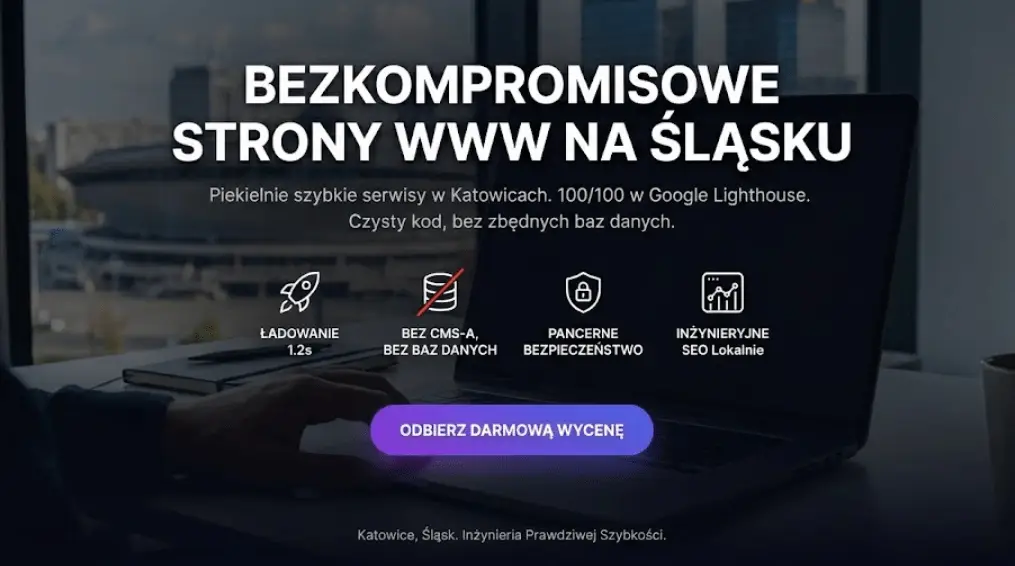 Tworzenie stron Katowice: Dlaczego Twoja strona traci klientów na Śląsku?